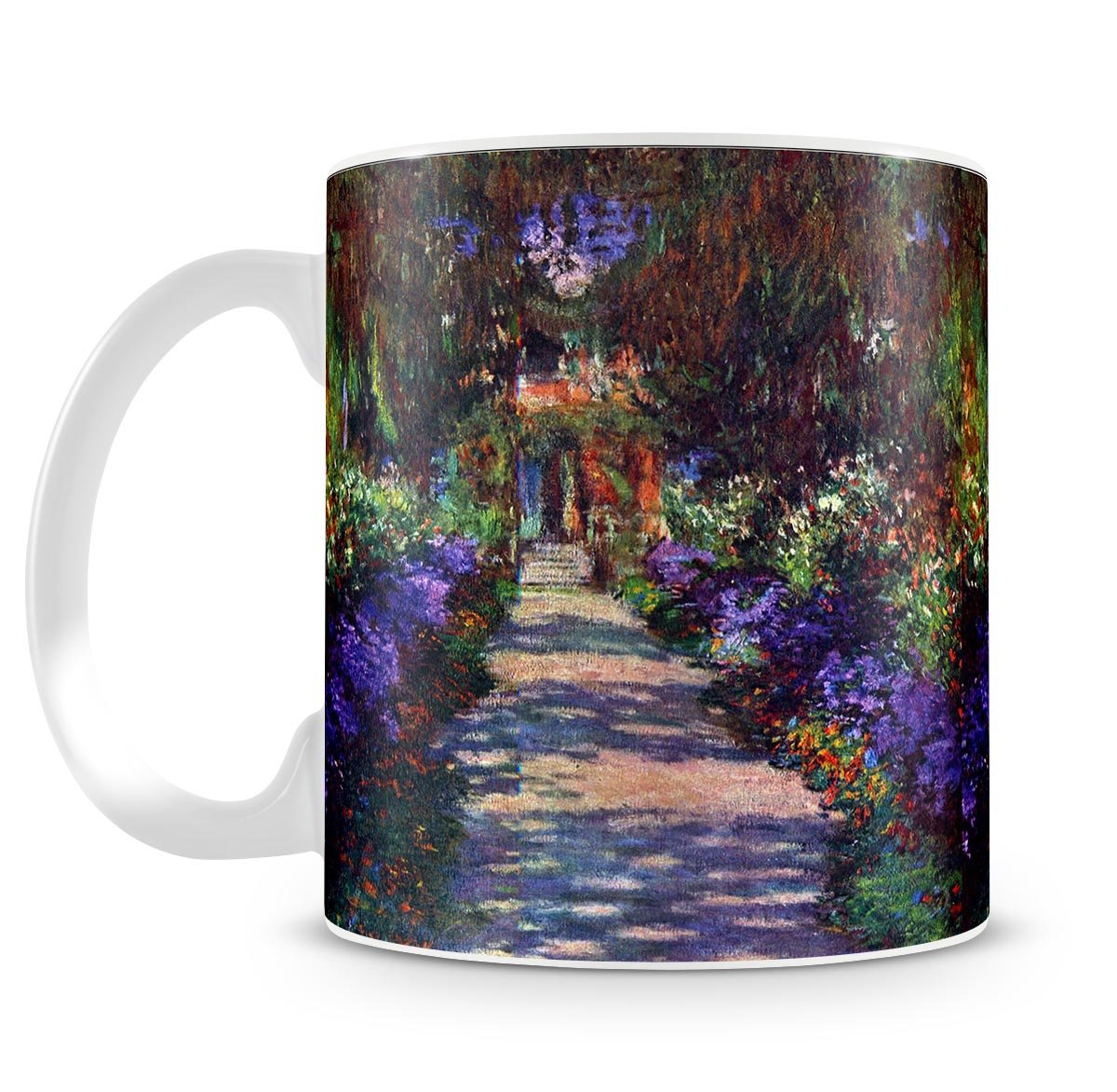 Garden at Giverny by Monet Mug - Canvas Art Rocks - 4