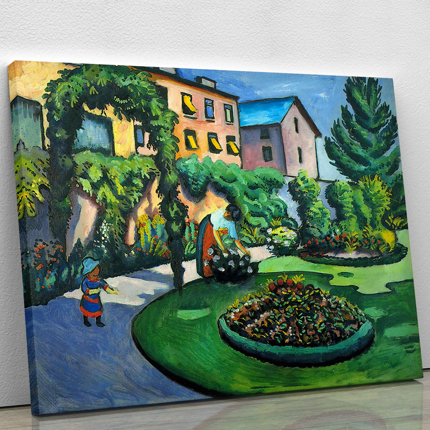 Garden image by Macke Canvas Print or Poster - Canvas Art Rocks - 1