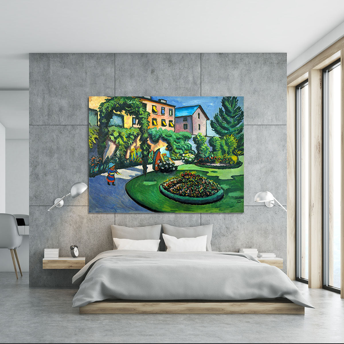 Garden image by Macke Canvas Print or Poster - Canvas Art Rocks - 5