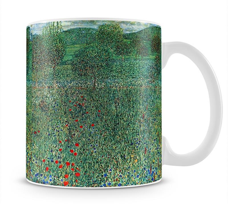 Garden landscape by Klimt Mug - Canvas Art Rocks - 1