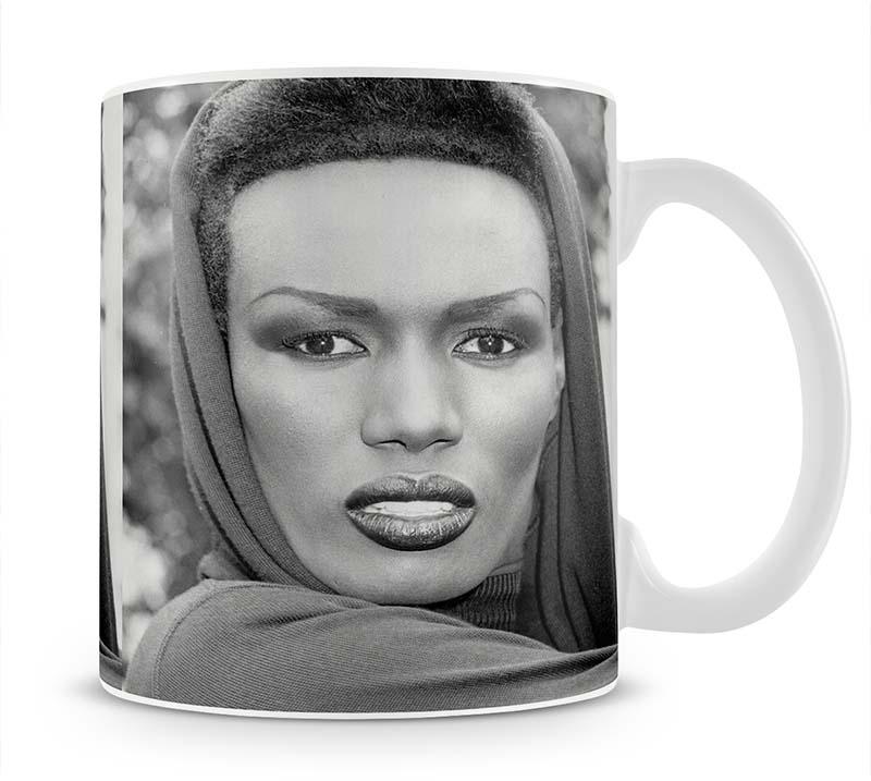 Grace Jones in style Mug - Canvas Art Rocks - 1