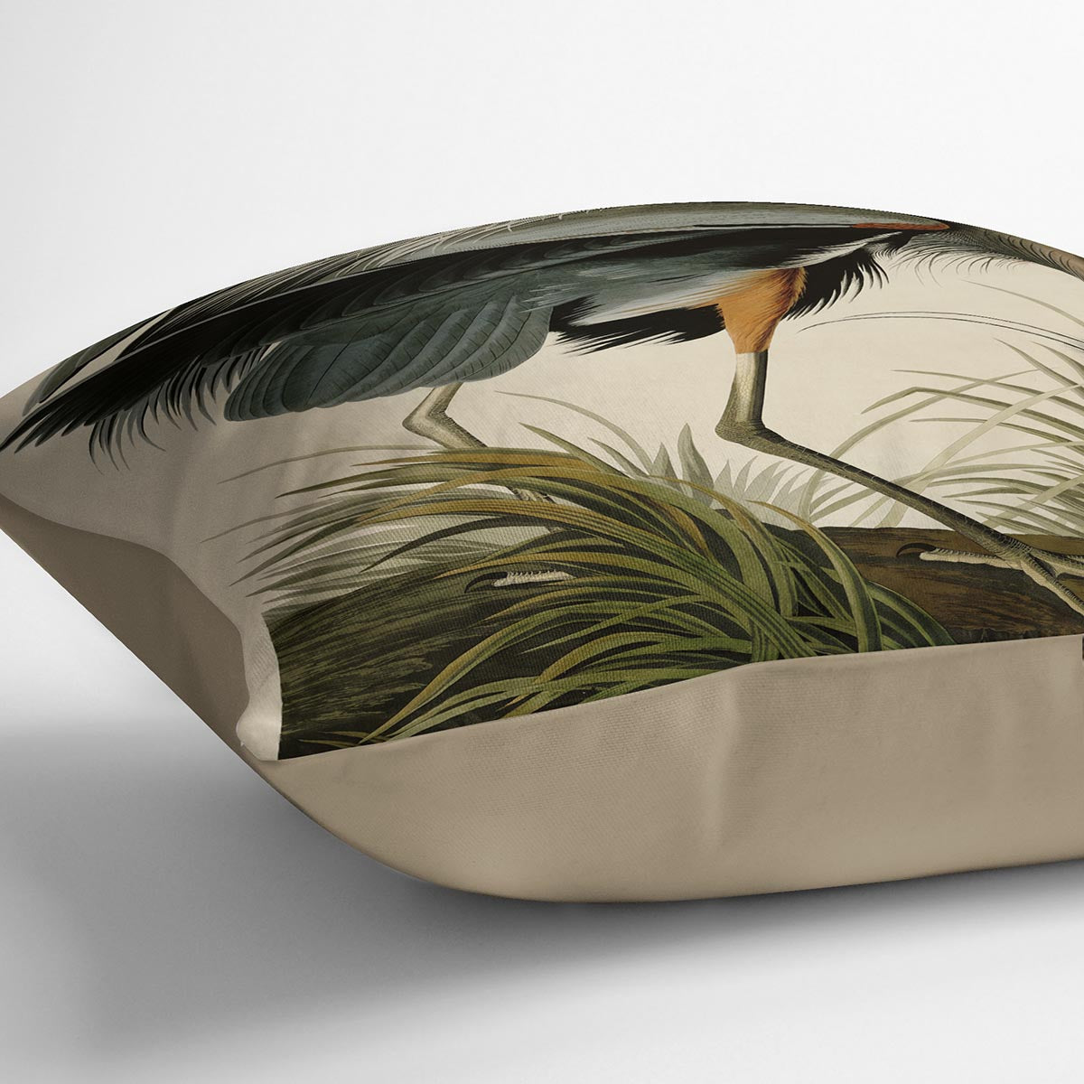 Great blue Heron by Audubon Cushion