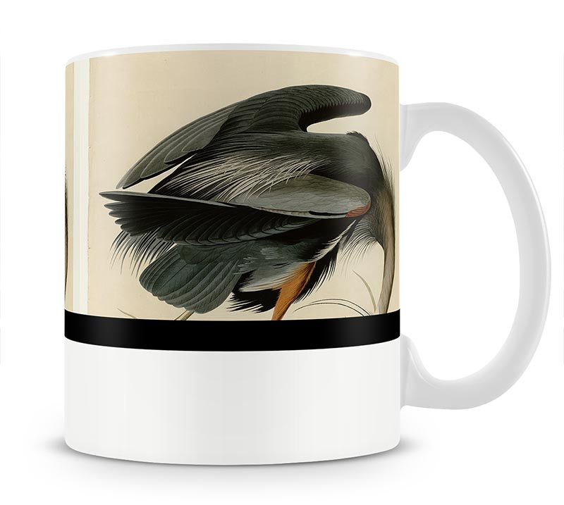 Great blue Heron by Audubon Mug - Canvas Art Rocks - 1