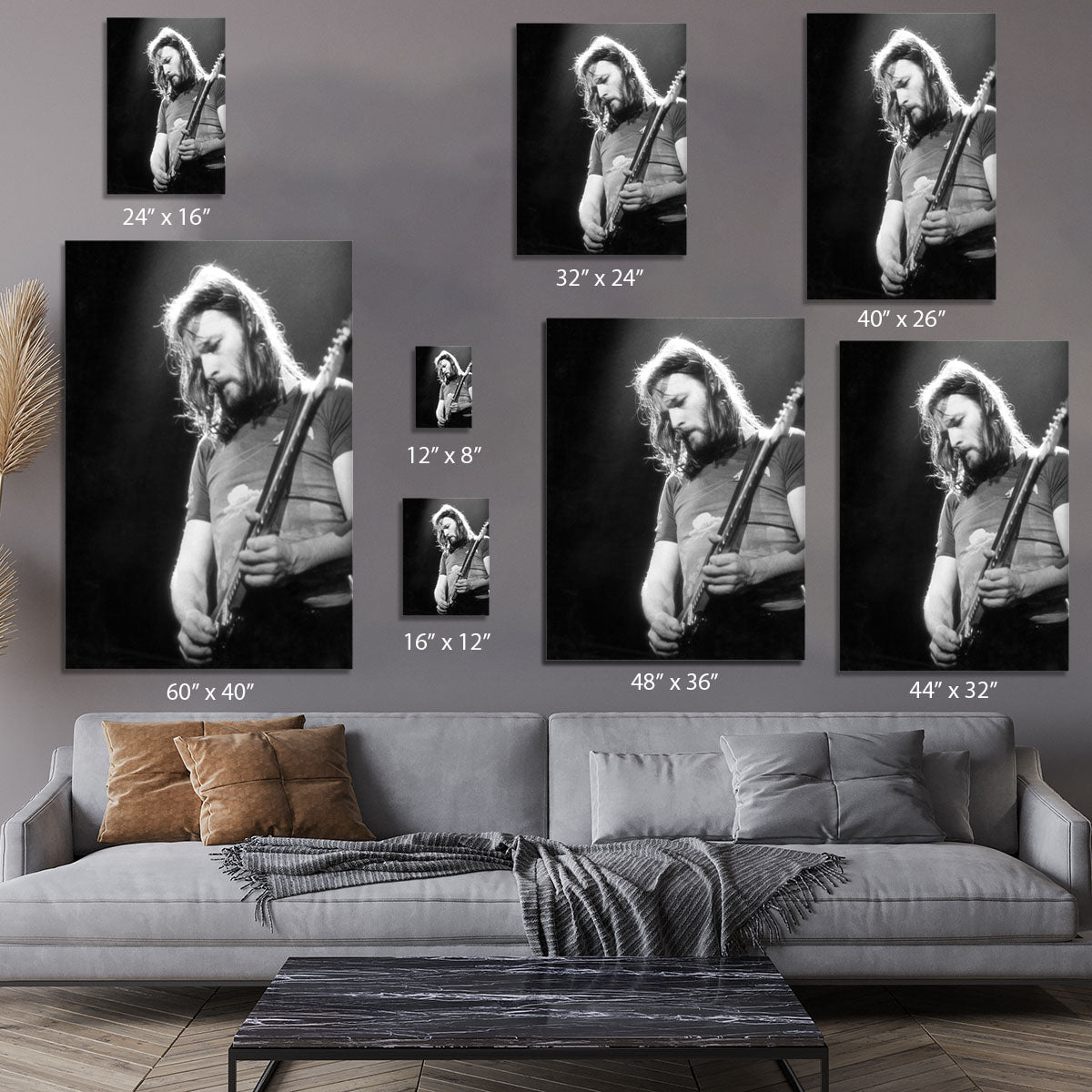 Guitarist David Gilmour Canvas Print or Poster - Canvas Art Rocks - 7