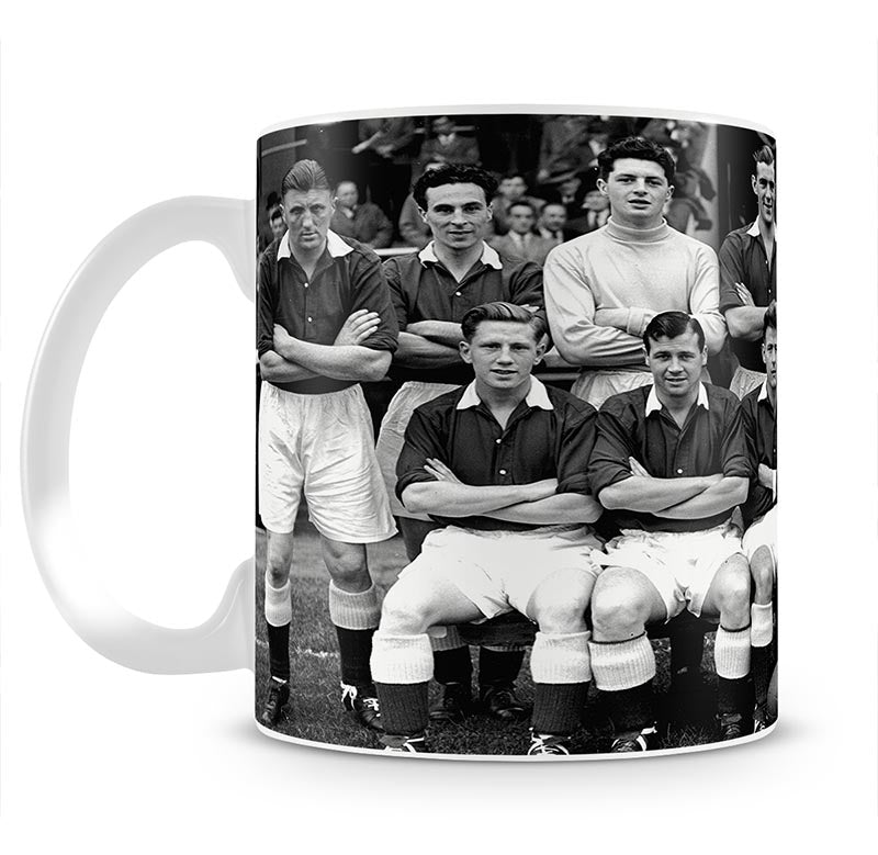 Hearts Football Club Team Photo 1954 Mug - Canvas Art Rocks - 1