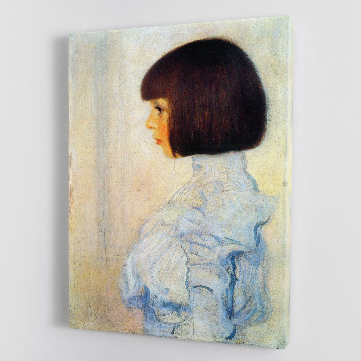 Helene Klimt portrait by Klimt Canvas Print or Poster - Canvas Art Rocks - 1