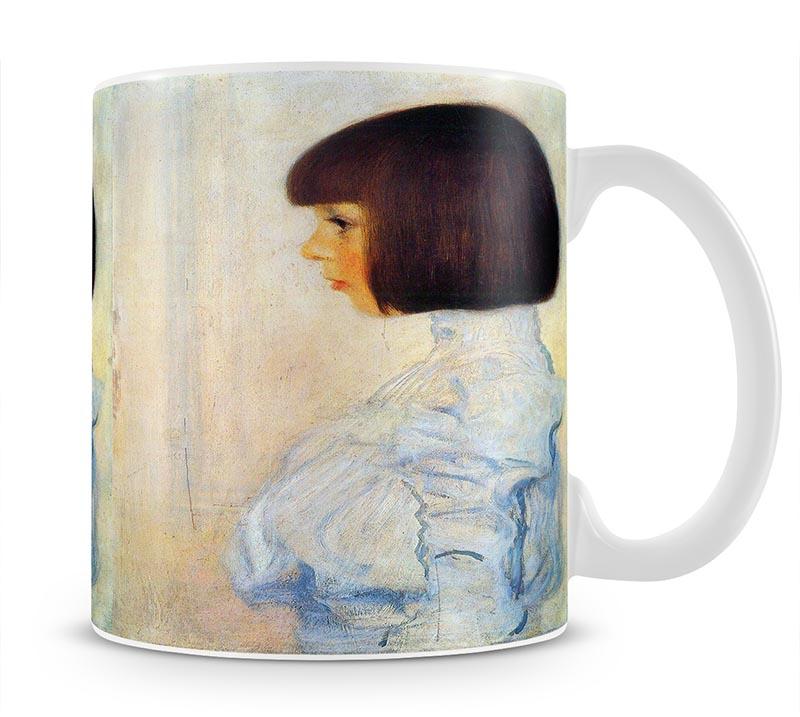 Helene Klimt portrait by Klimt Mug - Canvas Art Rocks - 1
