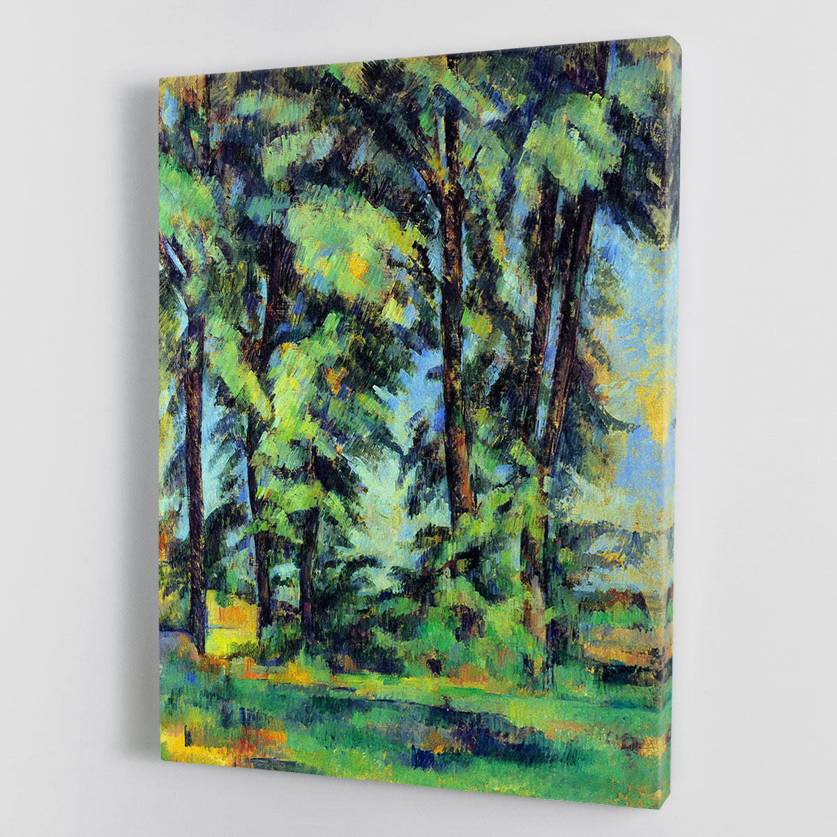 High trees in the Jas de Bouffan by Cezanne Canvas Print or Poster - Canvas Art Rocks - 1