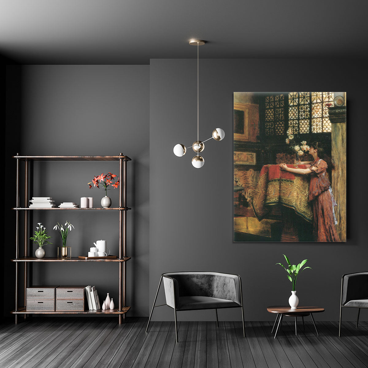 In my studio by Alma Tadema Canvas Print or Poster - Canvas Art Rocks - 5