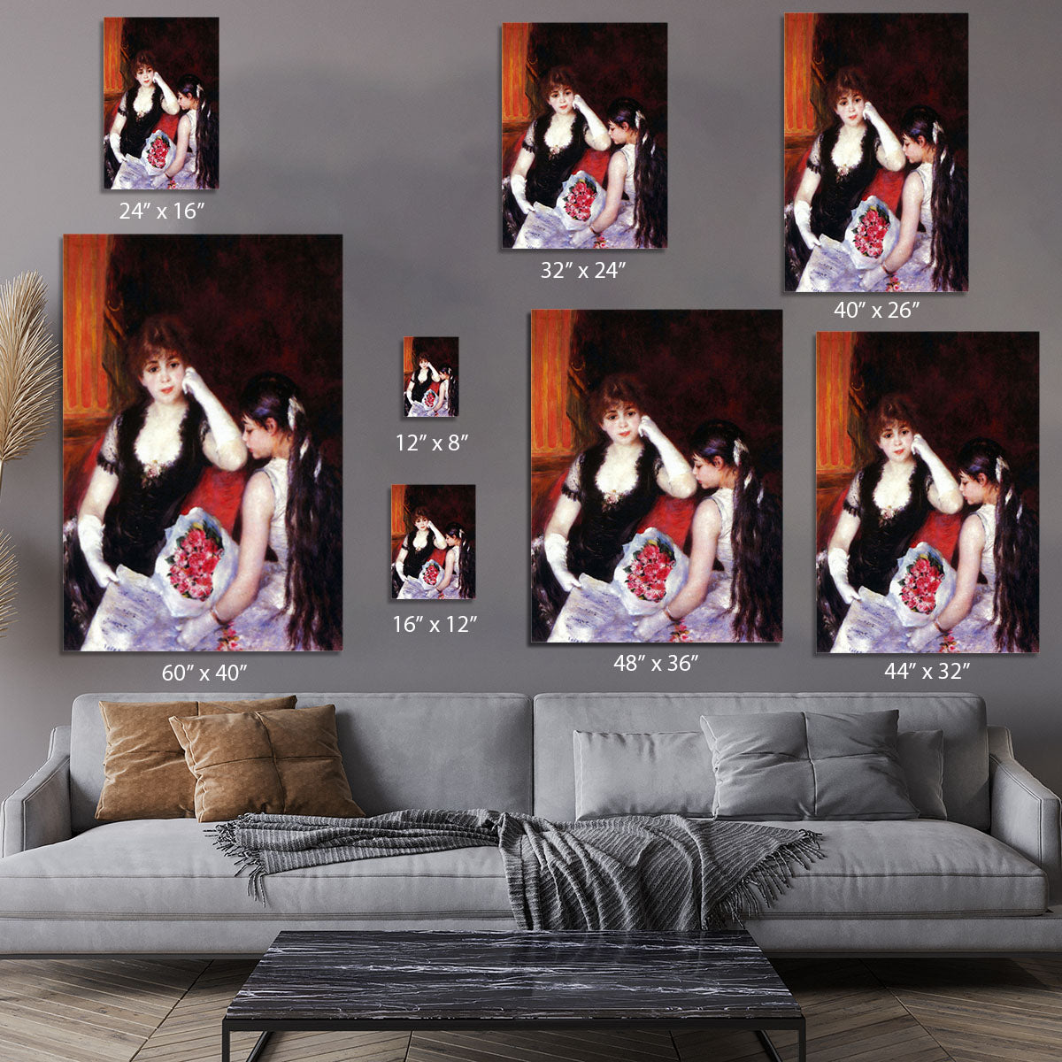 In the Loge by Renoir Canvas Print or Poster - Canvas Art Rocks - 7