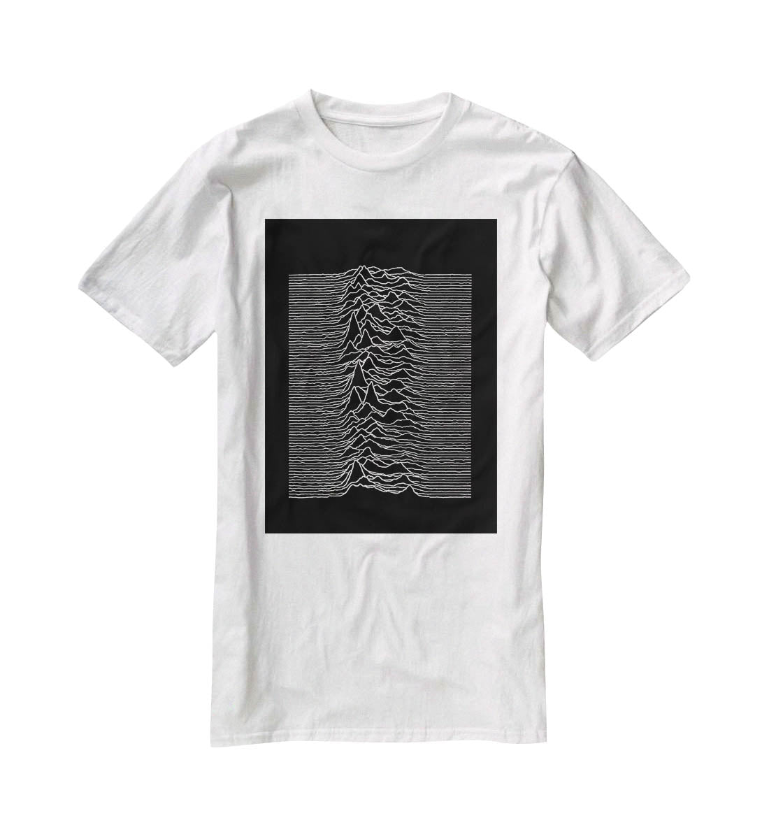 Joy Division Unknown Pleasures T-Shirt - Canvas Art Rocks - 5
