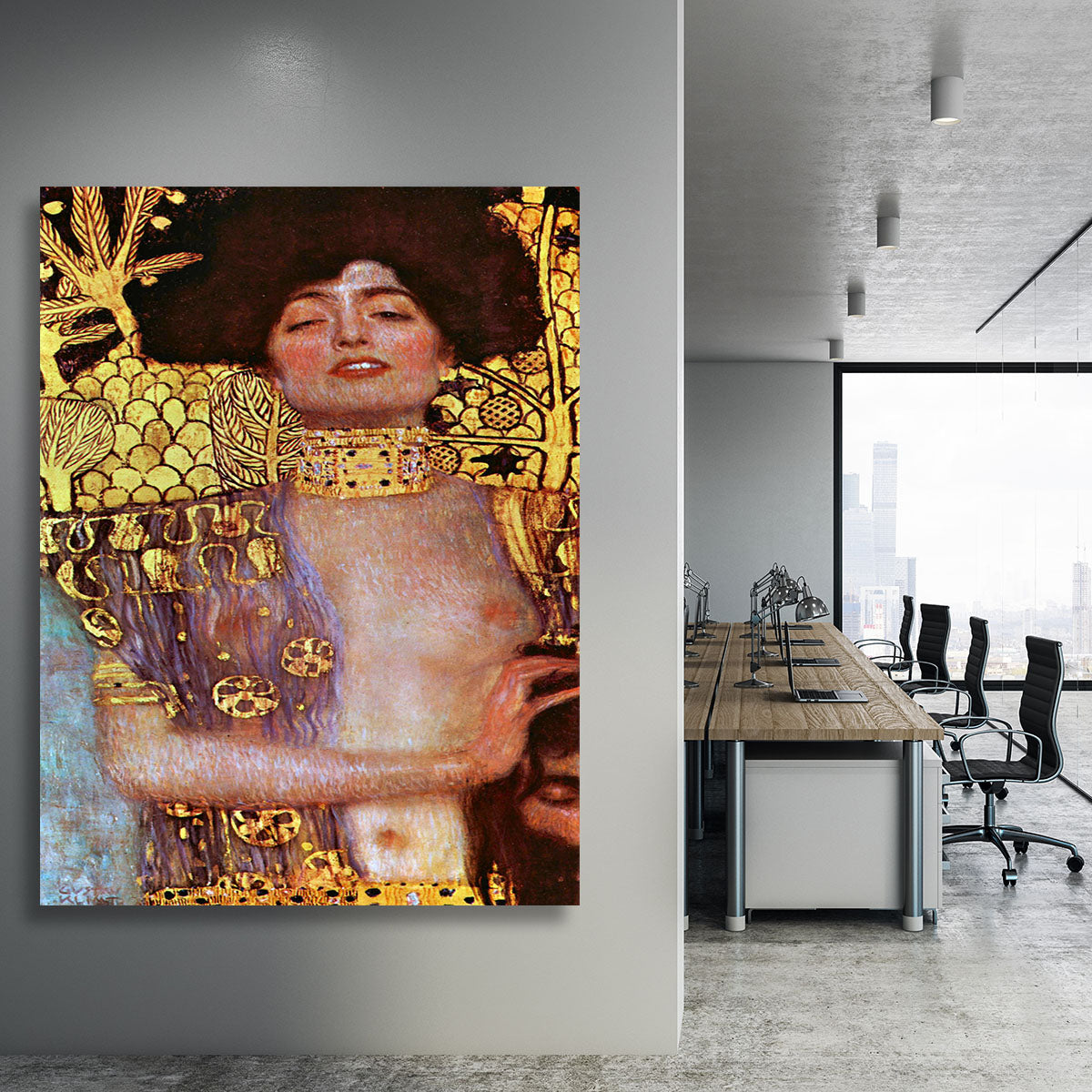 Judith by Klimt Canvas Print or Poster - Canvas Art Rocks - 3