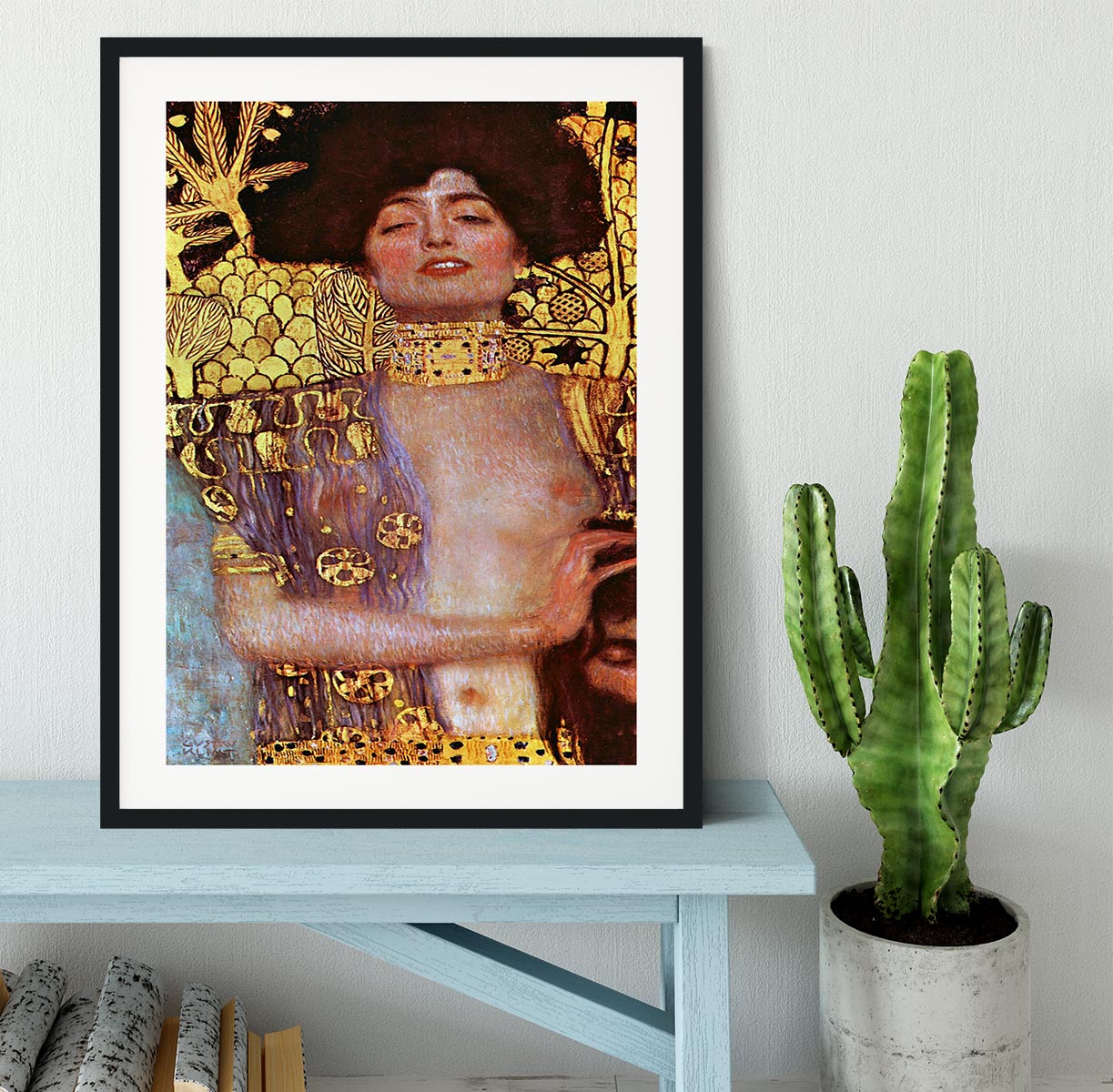 Judith by Klimt Framed Print - Canvas Art Rocks - 1