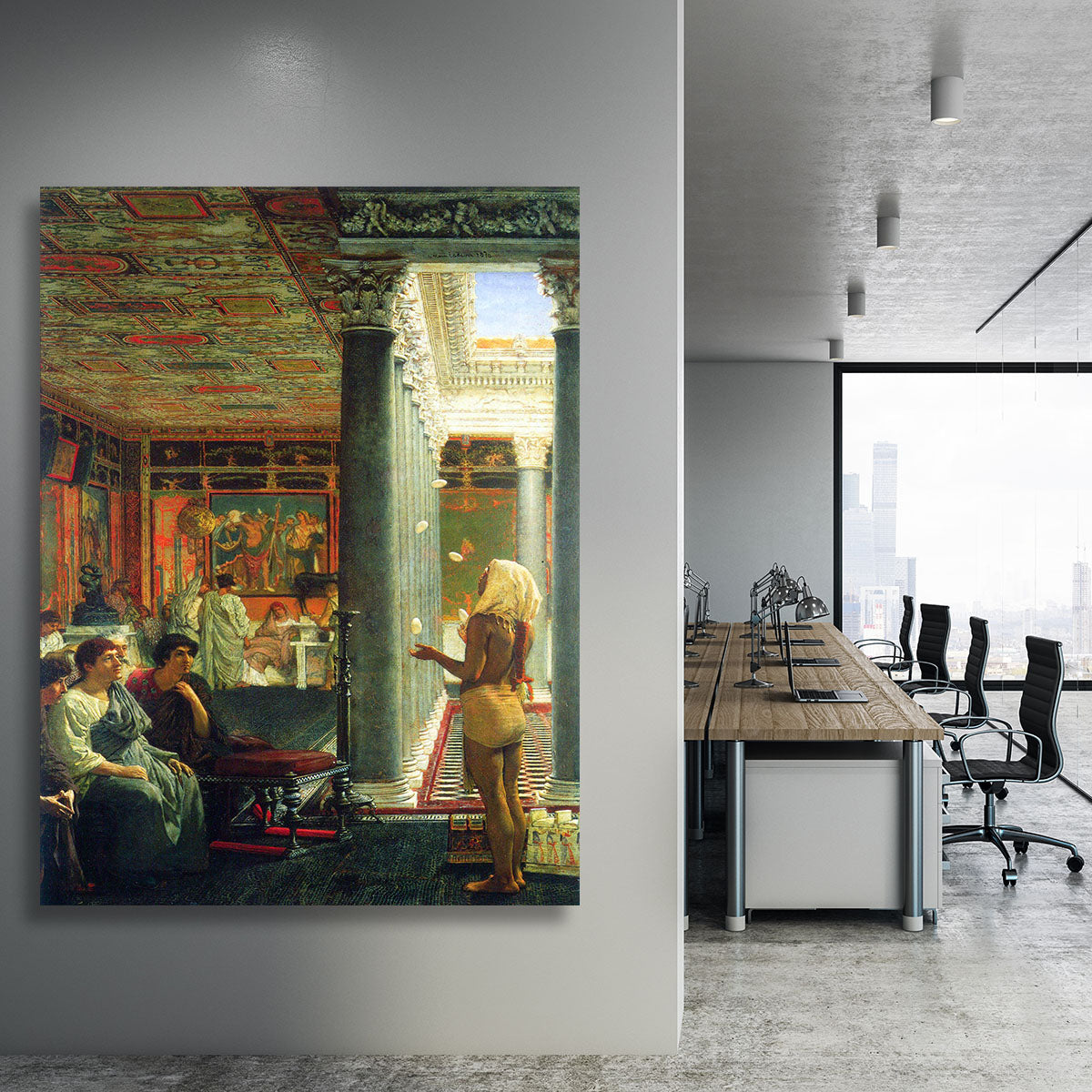 Juggler by Alma Tadema Canvas Print or Poster - Canvas Art Rocks - 3