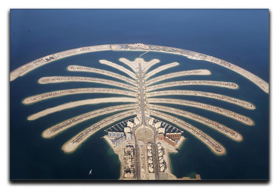 Jumeirah Palm Island Development Canvas Print or Poster - Canvas Art Rocks - 1