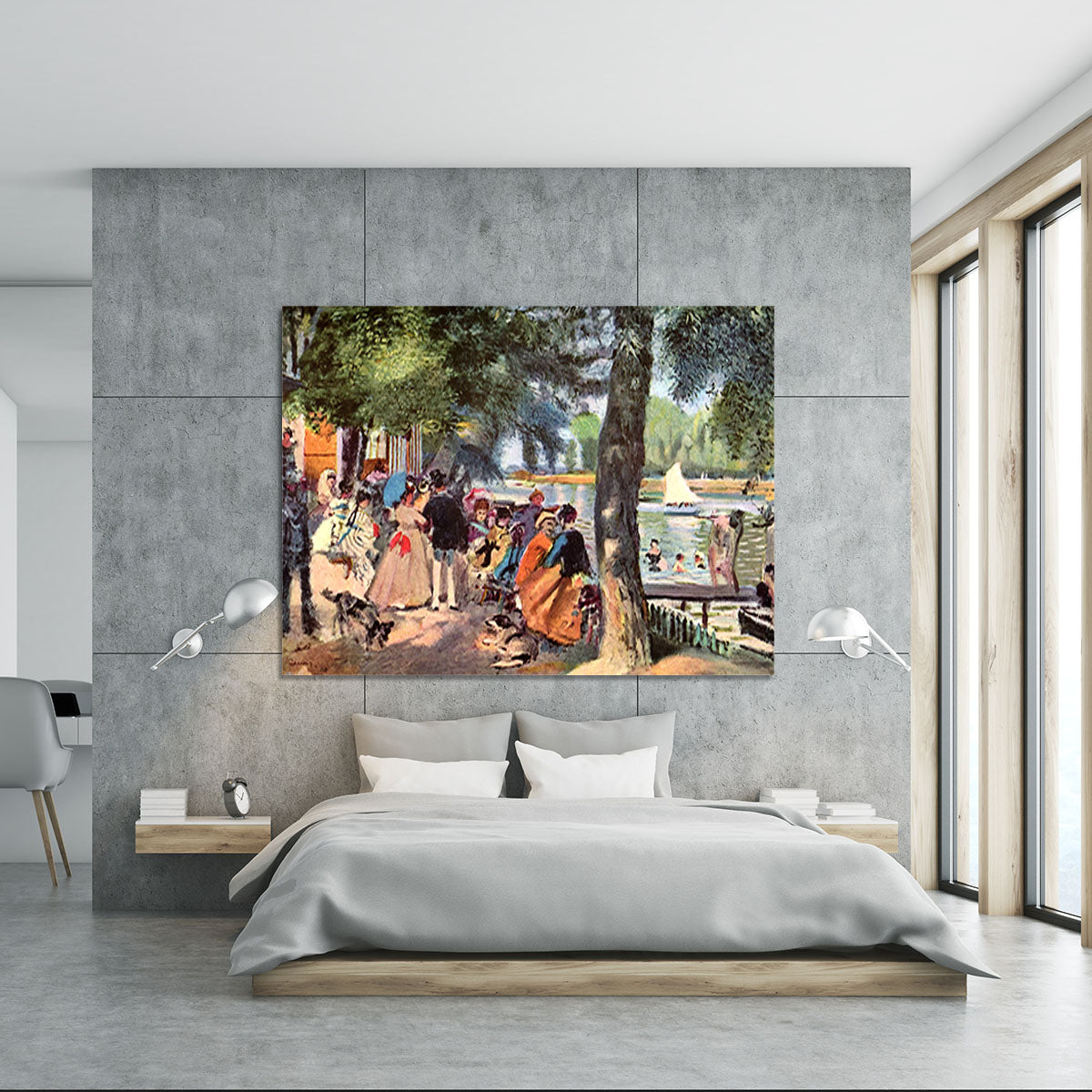 La Grenouillere by Renoir Canvas Print or Poster - Canvas Art Rocks - 5