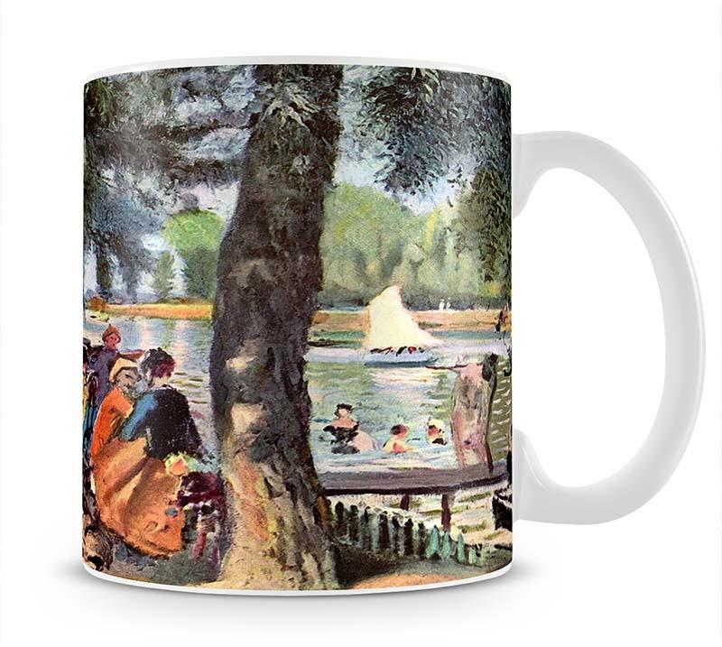 La Grenouillere by Renoir Mug - Canvas Art Rocks - 1