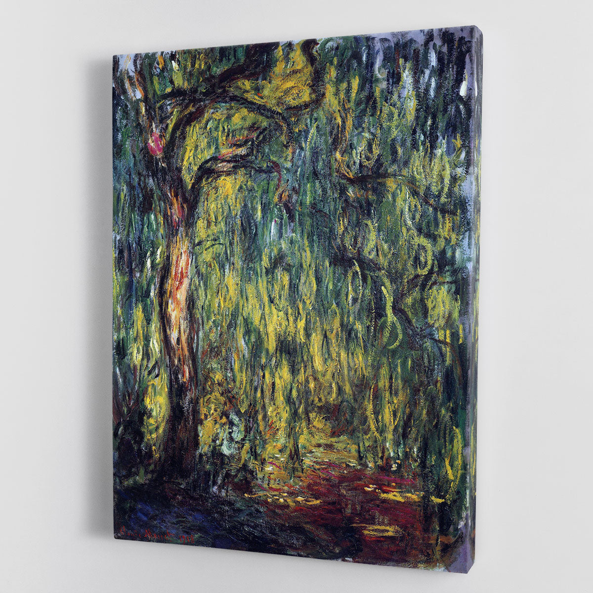 Landscape by Monet Canvas Print or Poster - Canvas Art Rocks - 1