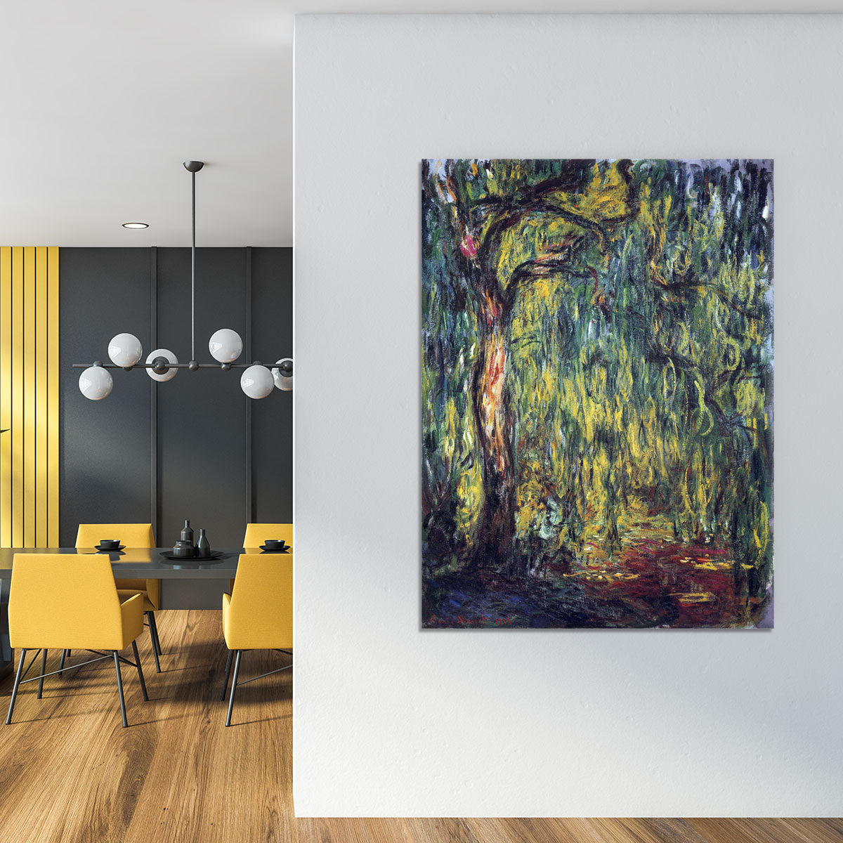 Landscape by Monet Canvas Print or Poster - Canvas Art Rocks - 4