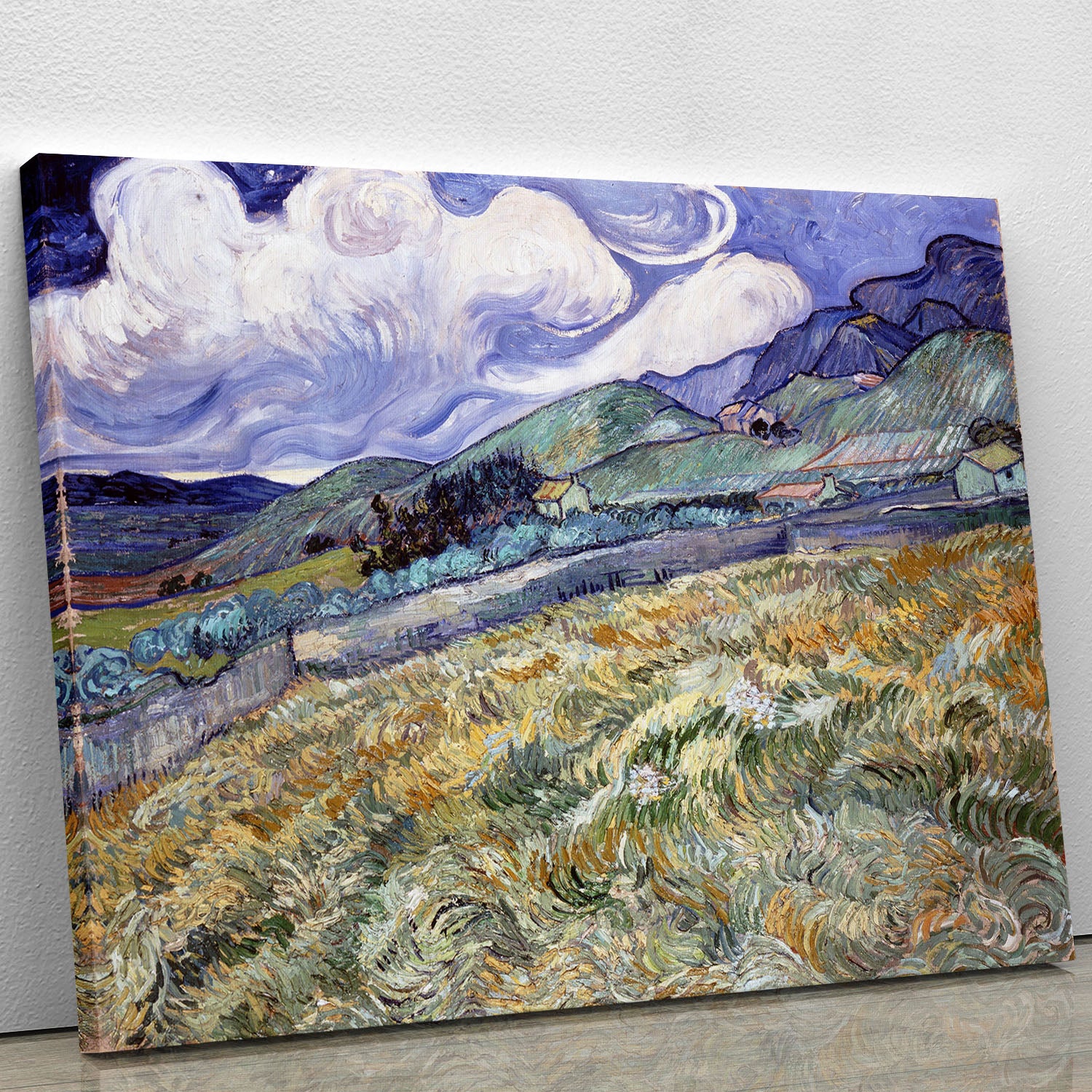 Landscape from Saint-Remy Canvas Print or Poster - Canvas Art Rocks - 1