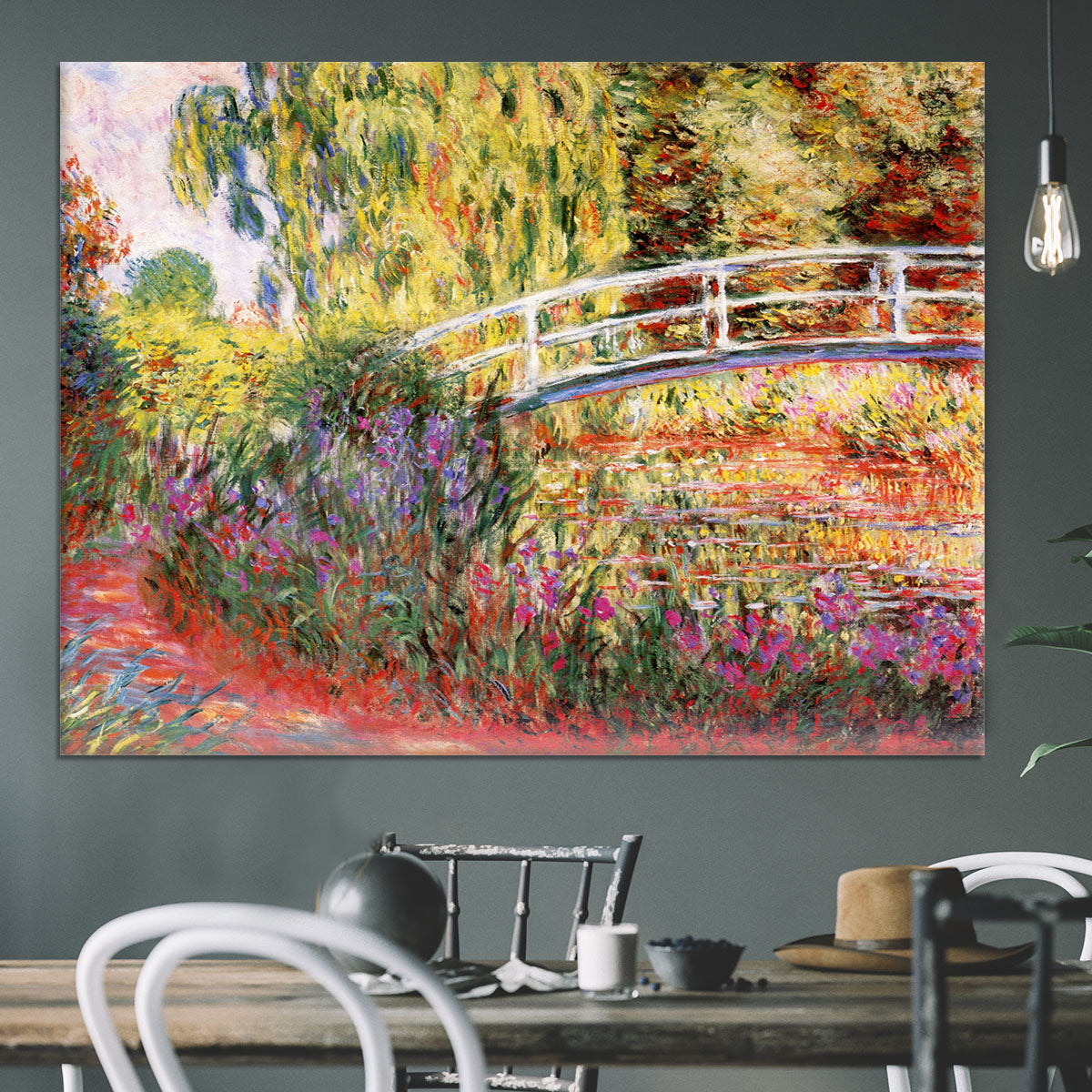 Le Bassin aux Nympheas by Monet Canvas Print or Poster - Canvas Art Rocks - 3