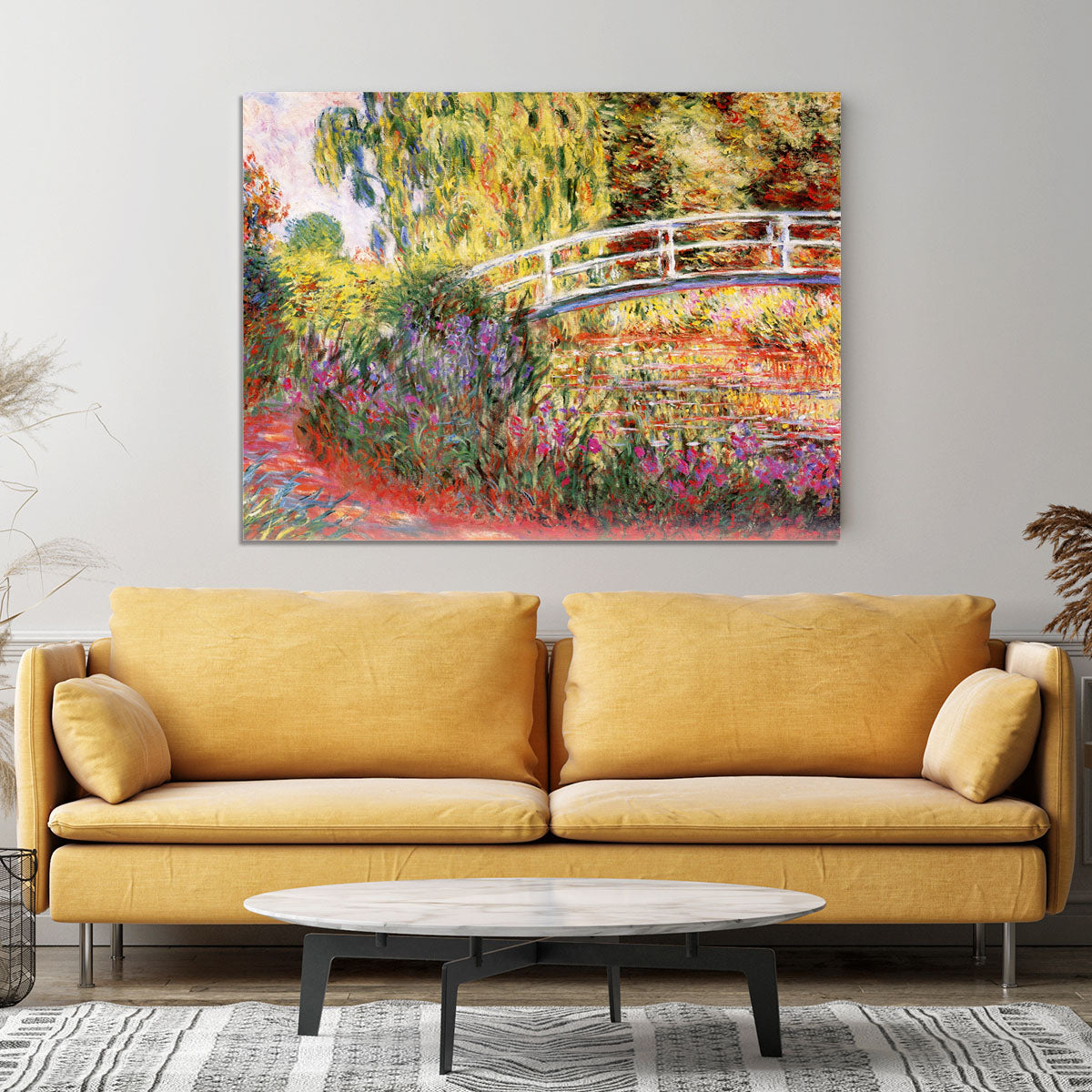 Le Bassin aux Nympheas by Monet Canvas Print or Poster - Canvas Art Rocks - 4