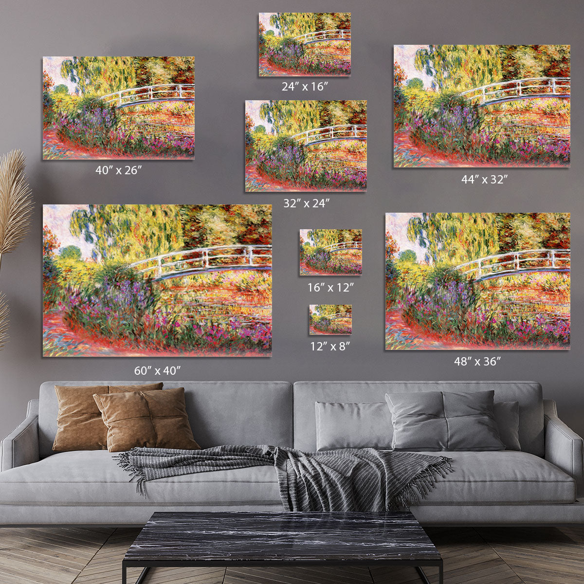 Le Bassin aux Nympheas by Monet Canvas Print or Poster - Canvas Art Rocks - 7