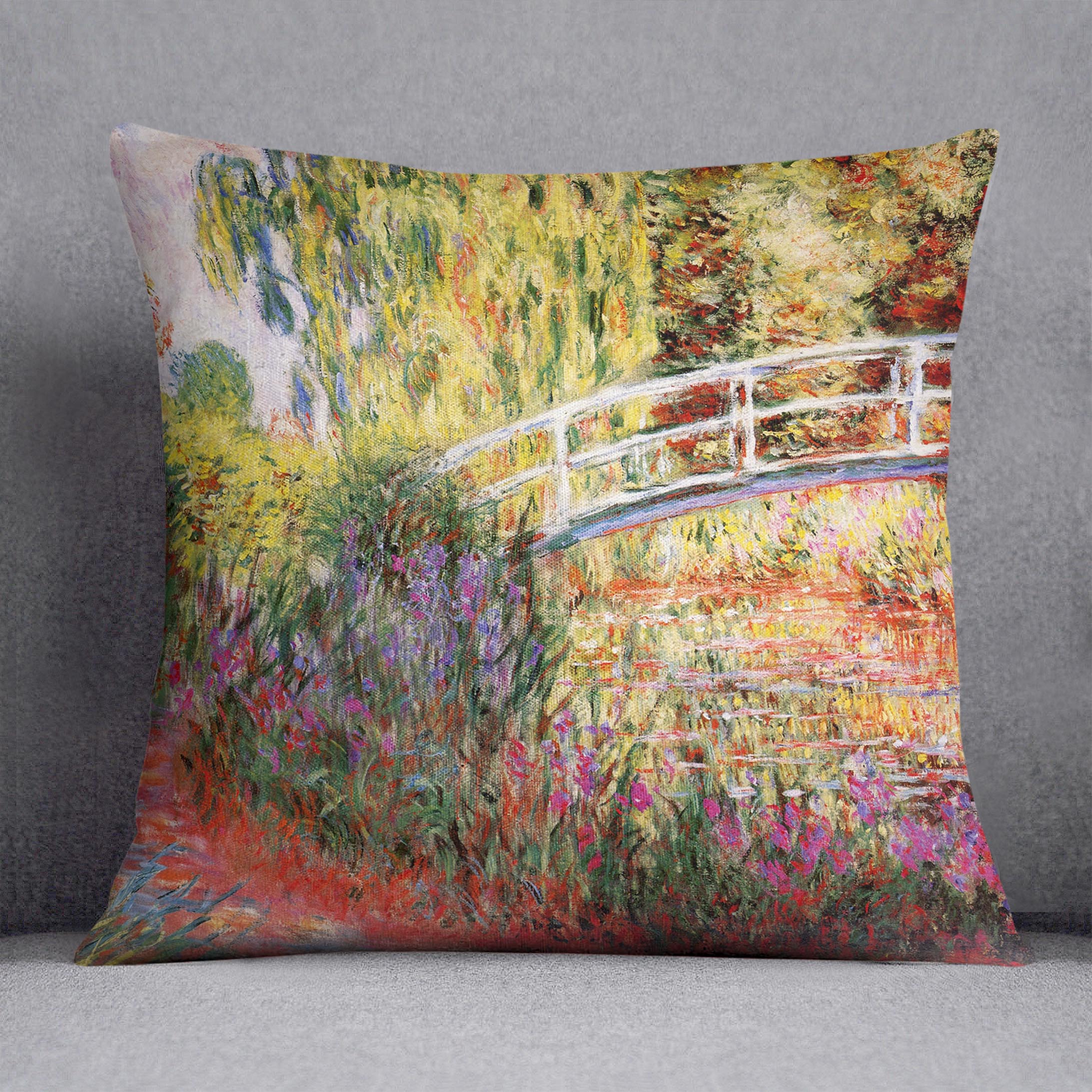 Le Bassin aux Nympheas by Monet Cushion