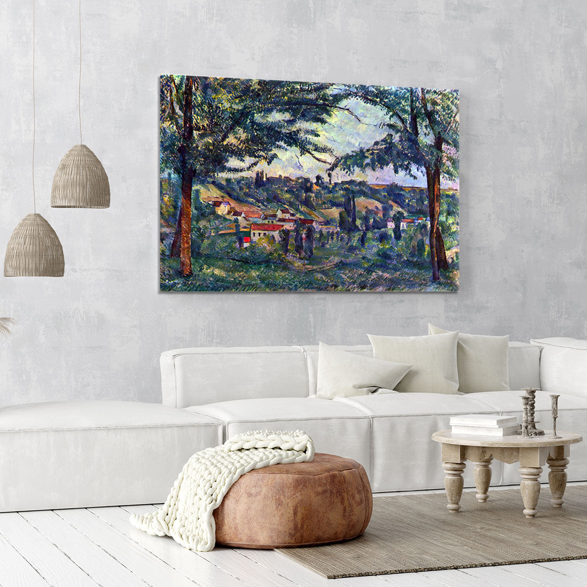 Le Chateau Noir by Cezanne Canvas Print or Poster - Canvas Art Rocks - 6