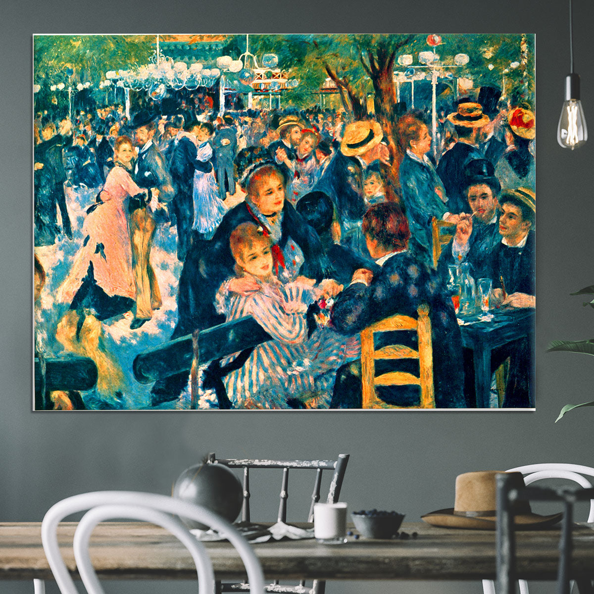 Le Moulin de la Galette Canvas Print or Poster - Canvas Art Rocks - 3