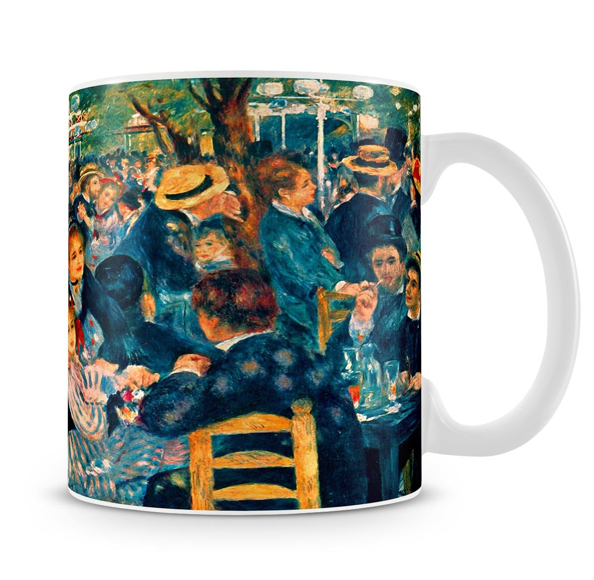 Le Moulin de la Galette Mug - Canvas Art Rocks - 4