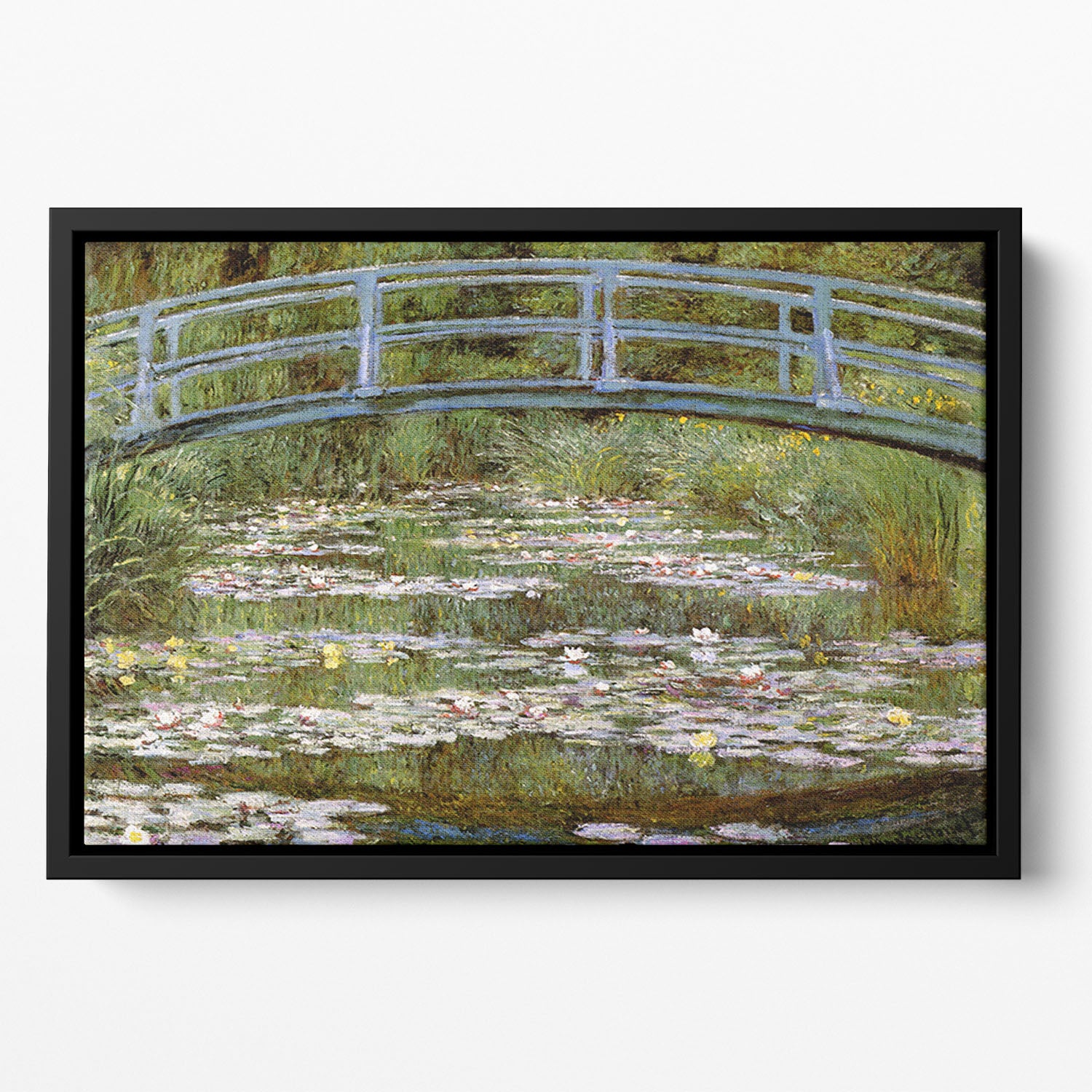 Le Pont Japonais by Monet Floating Framed Canvas