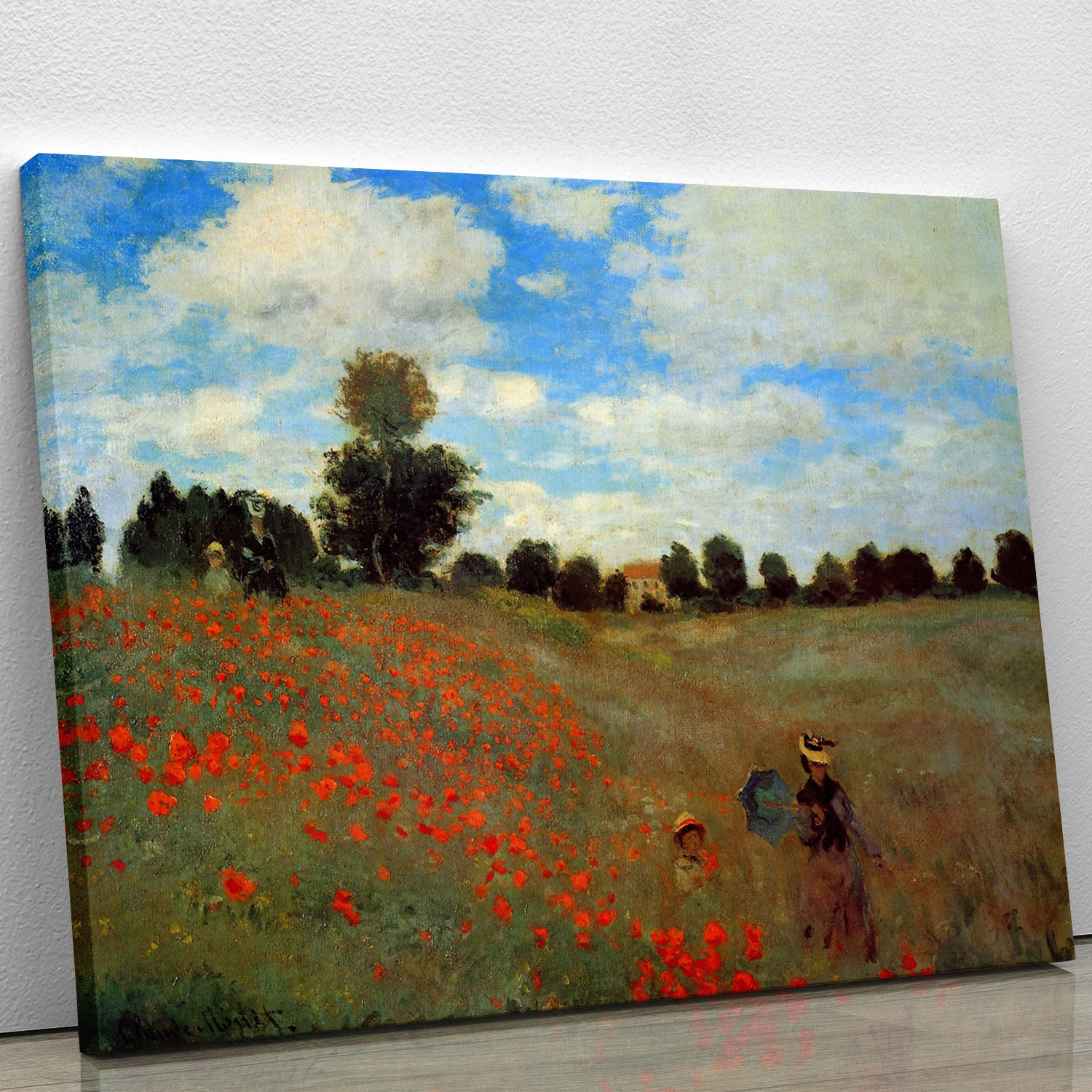 Les Coqueliquots Canvas Print or Poster - Canvas Art Rocks - 1