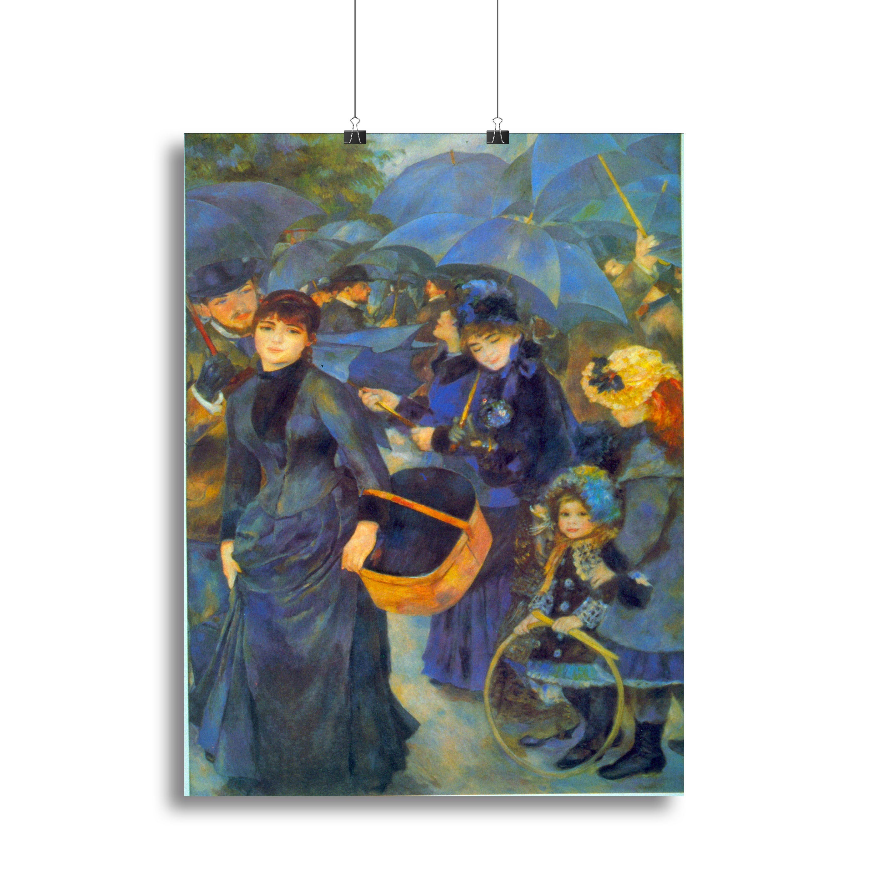 Les Para Pluies by Renoir Canvas Print or Poster - Canvas Art Rocks - 2