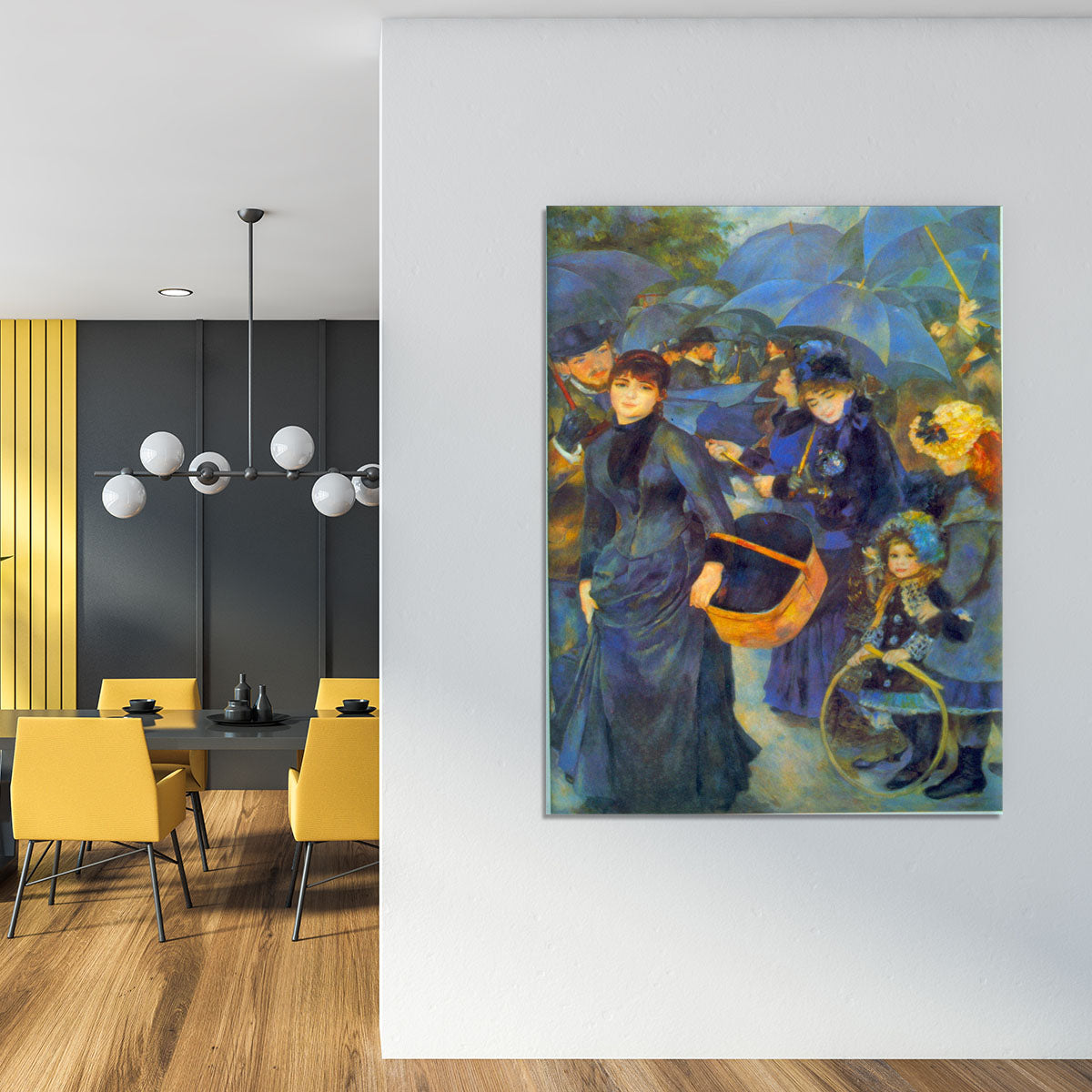 Les Para Pluies by Renoir Canvas Print or Poster - Canvas Art Rocks - 4