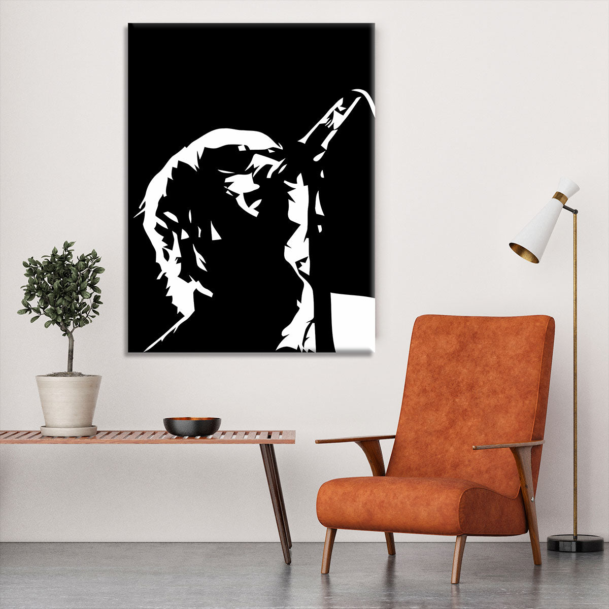 Liam Gallagher Oasis Canvas Print or Poster - Canvas Art Rocks - 6