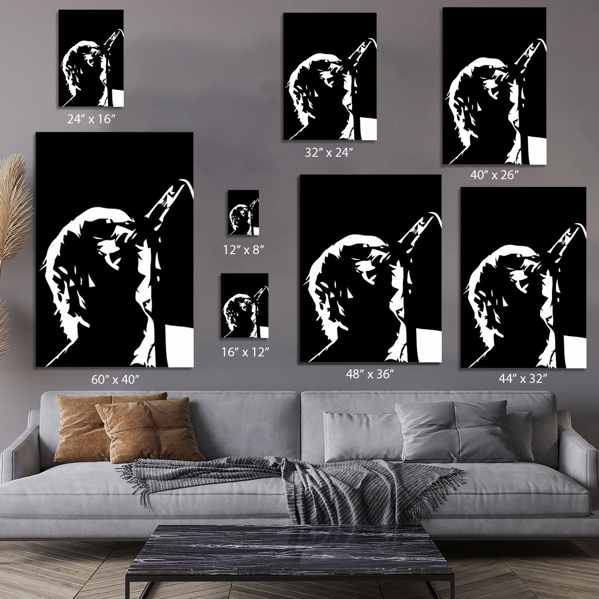 Liam Gallagher Oasis Canvas Print or Poster - Canvas Art Rocks - 7