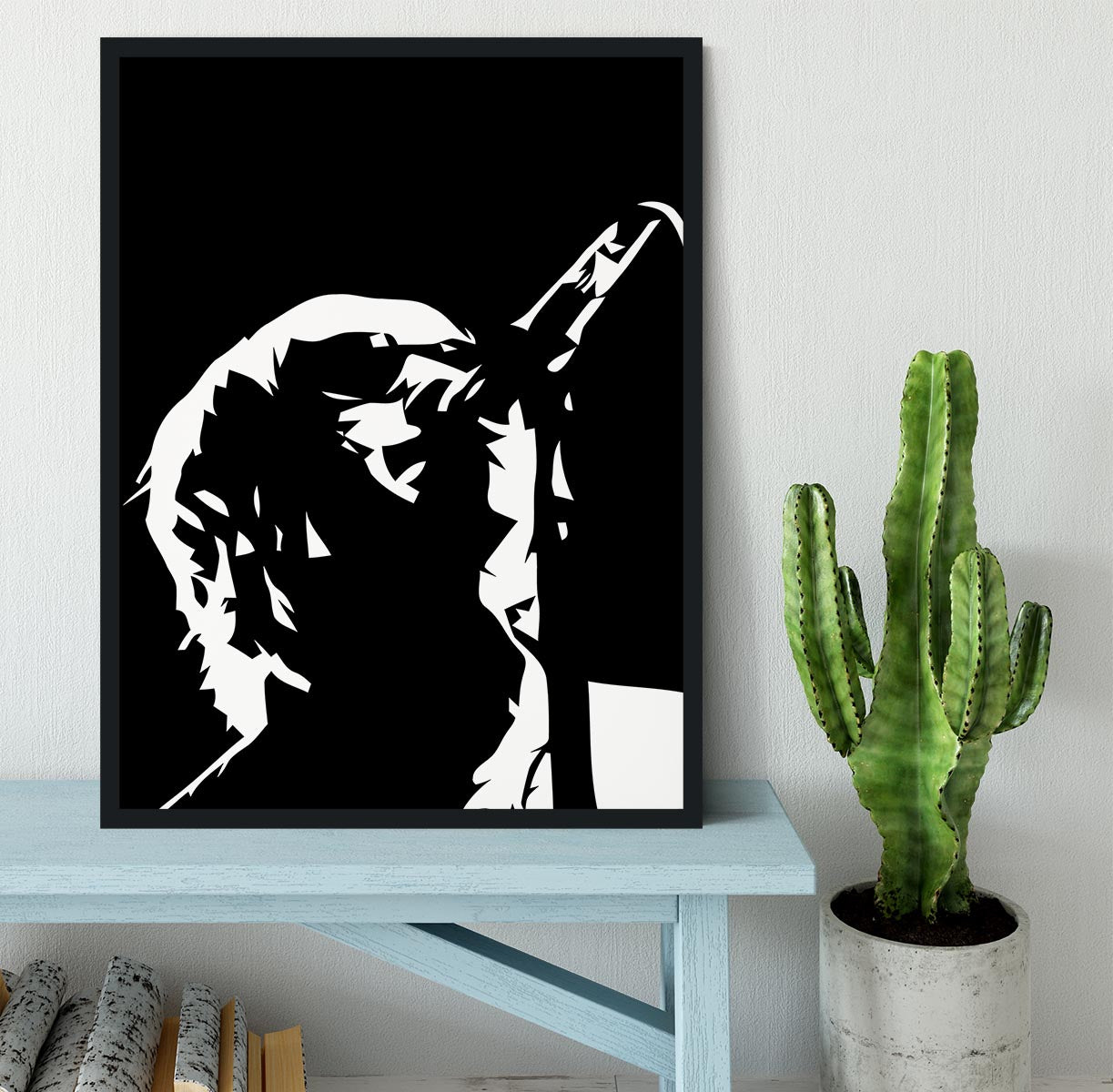 Liam Gallagher Oasis Framed Print - Canvas Art Rocks - 2