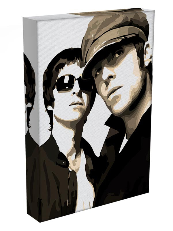 Liam and Noel Gallagher Oasis Canvas Print or Poster
