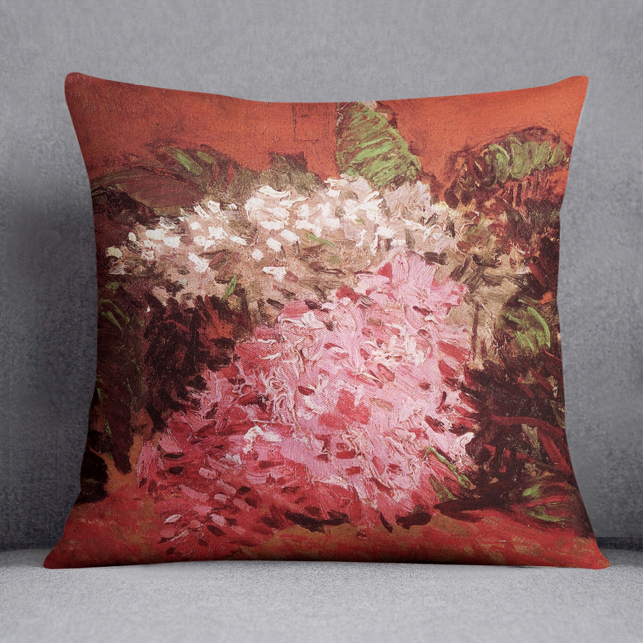 Lilacs 2 by Van Gogh Cushion