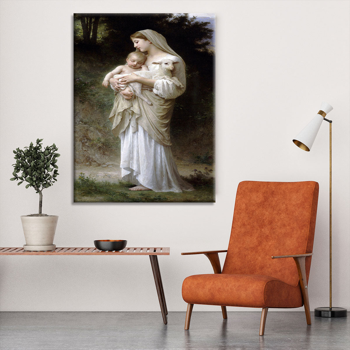 Linnocence By Bouguereau Canvas Print or Poster - Canvas Art Rocks - 6