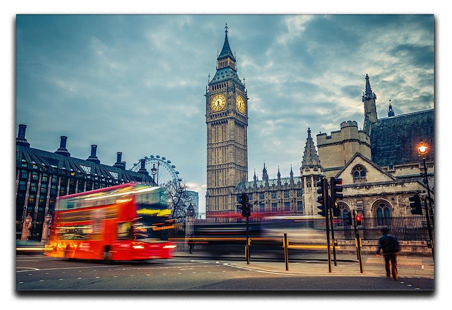 London at early morning Canvas Print or Poster - Canvas Art Rocks - 1