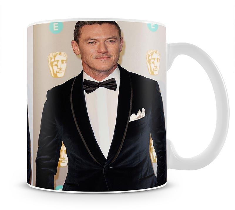 Luke Evans at the BAFTAS Mug - Canvas Art Rocks - 1