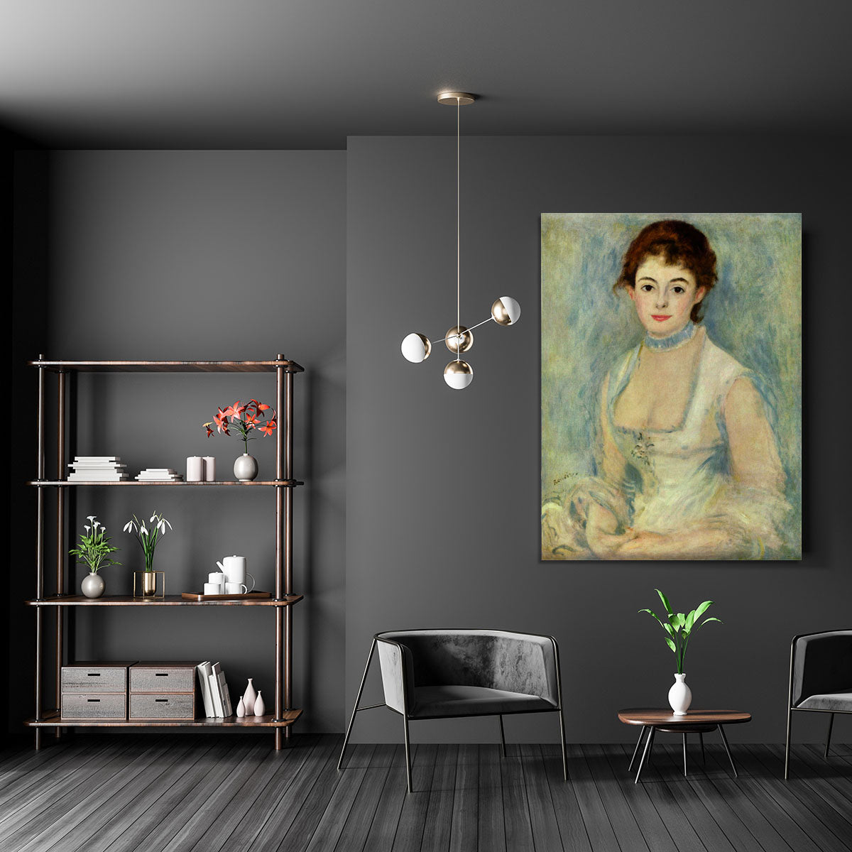Madame Henriot by Renoir Canvas Print or Poster - Canvas Art Rocks - 5