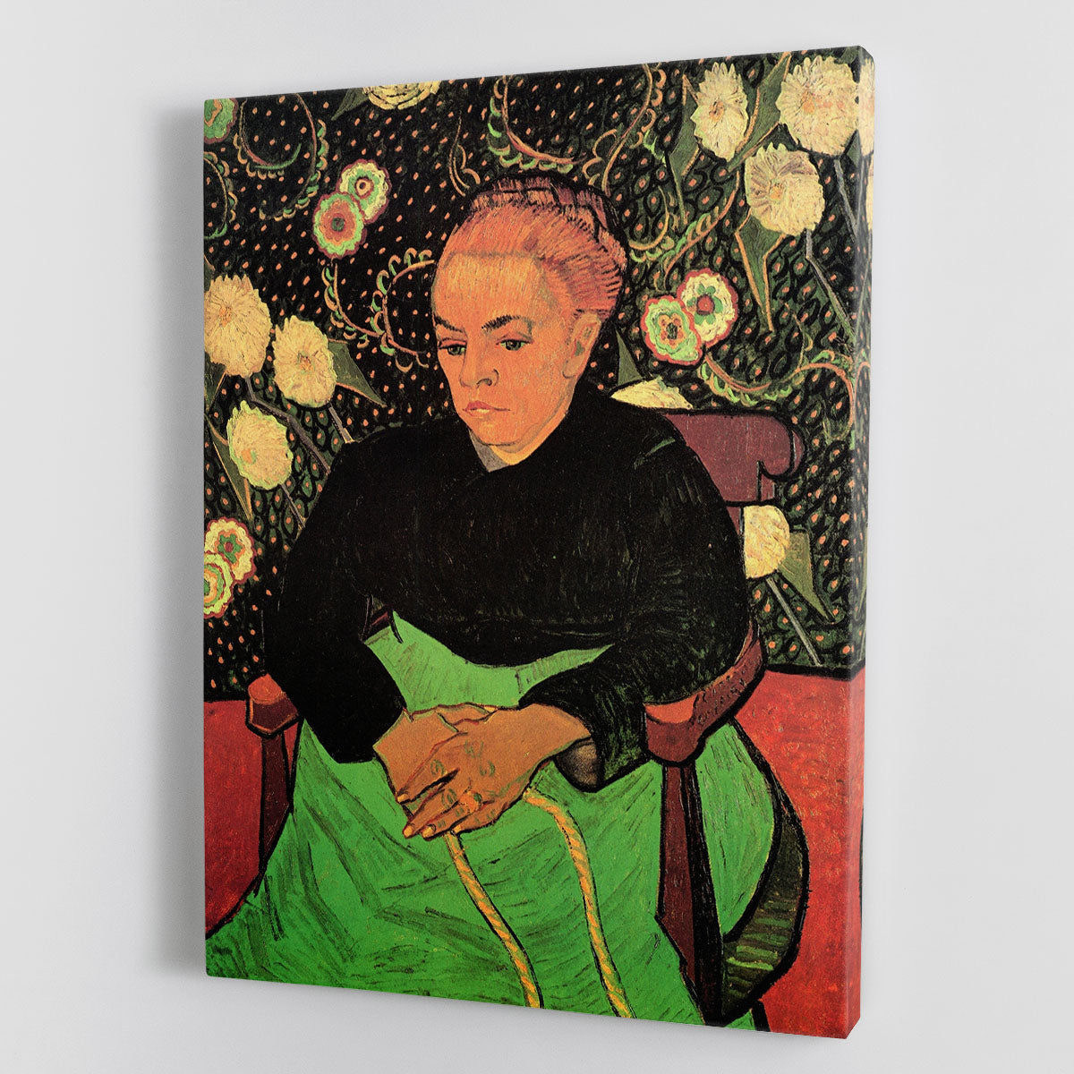 Madame Roulin Rocking the Cradle La Berceuse by Van Gogh Canvas Print or Poster - Canvas Art Rocks - 1