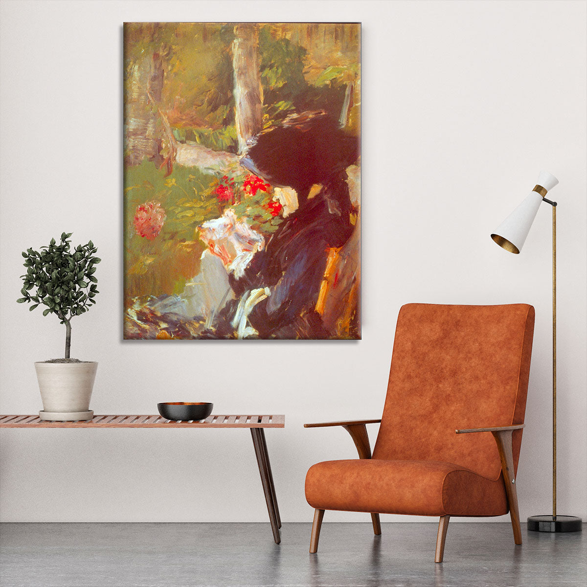 Manets Mother by Manet Canvas Print or Poster - Canvas Art Rocks - 6