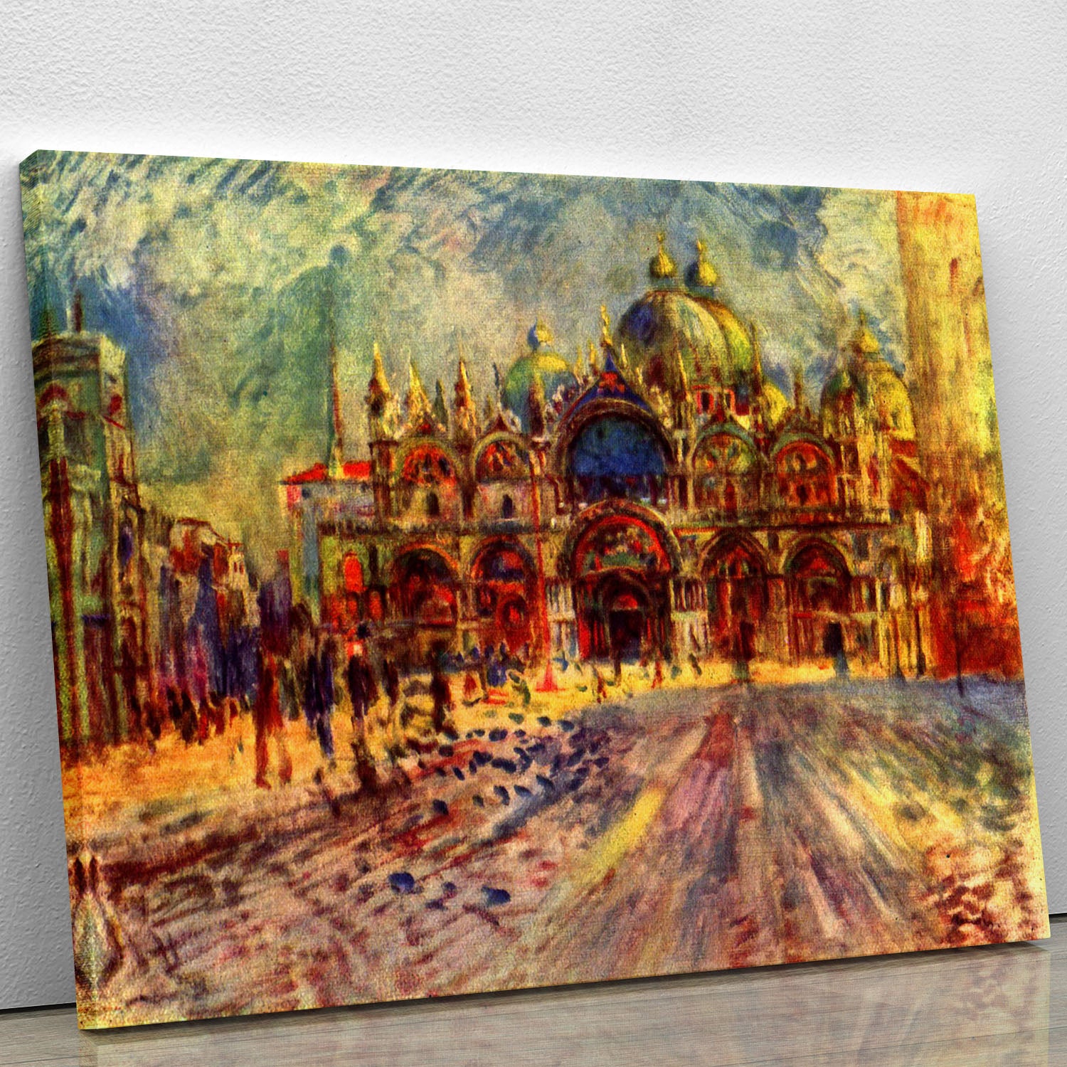 Marcus place in Venice by Renoir Canvas Print or Poster - Canvas Art Rocks - 1