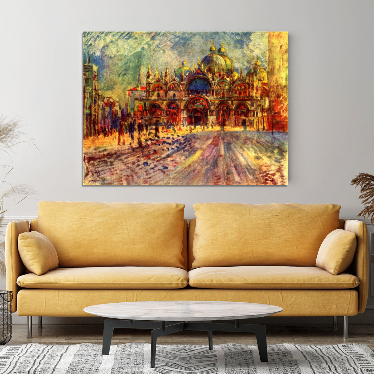 Marcus place in Venice by Renoir Canvas Print or Poster - Canvas Art Rocks - 4