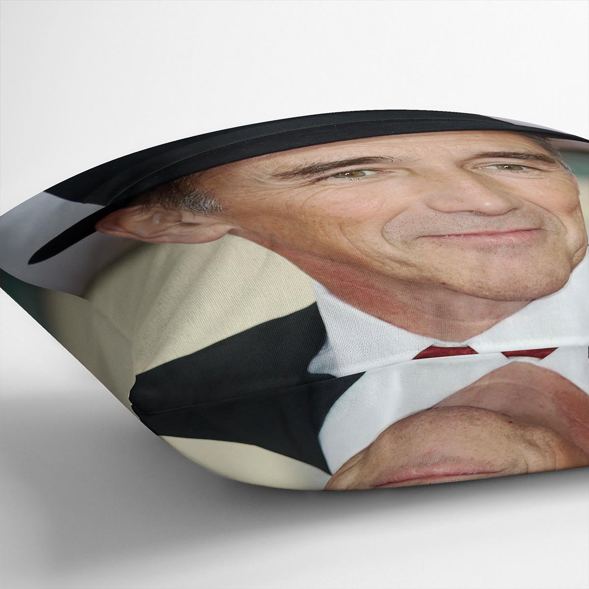 Mark Rylance in a hat Cushion