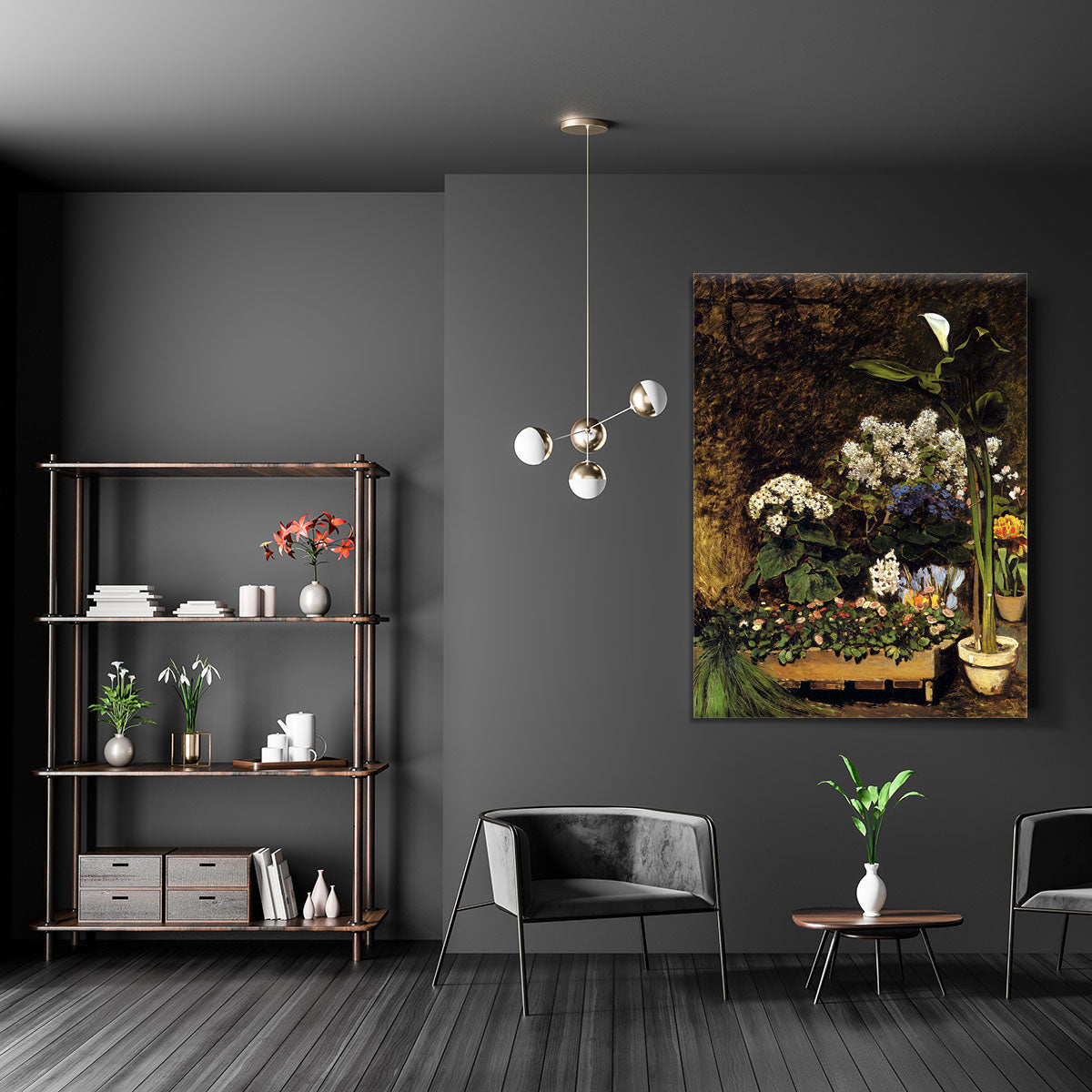 Mixed Spring Flowers by Renoir Canvas Print or Poster - Canvas Art Rocks - 5